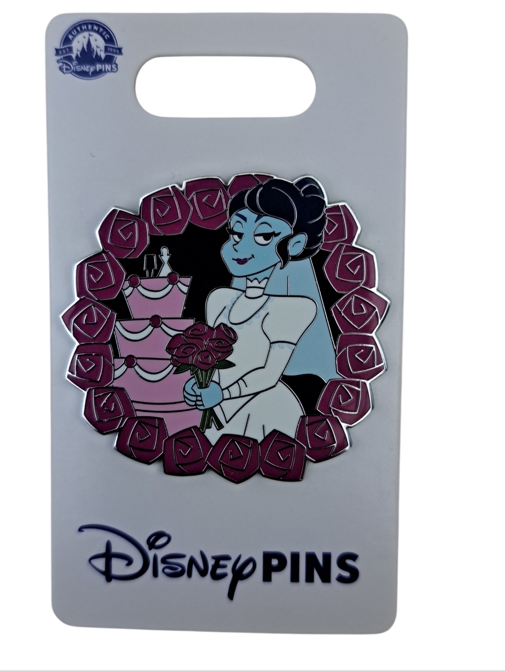 Disney Parks Haunted Mansion The Bride Constance Rose Frame Pin